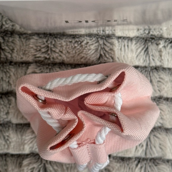 Dior drawstring closure Toiletry/ cosmetic bag - Picture 3 of 5